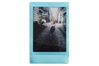 Fujifilm Instax Mini Border Instant Photo Film - Sky Blue