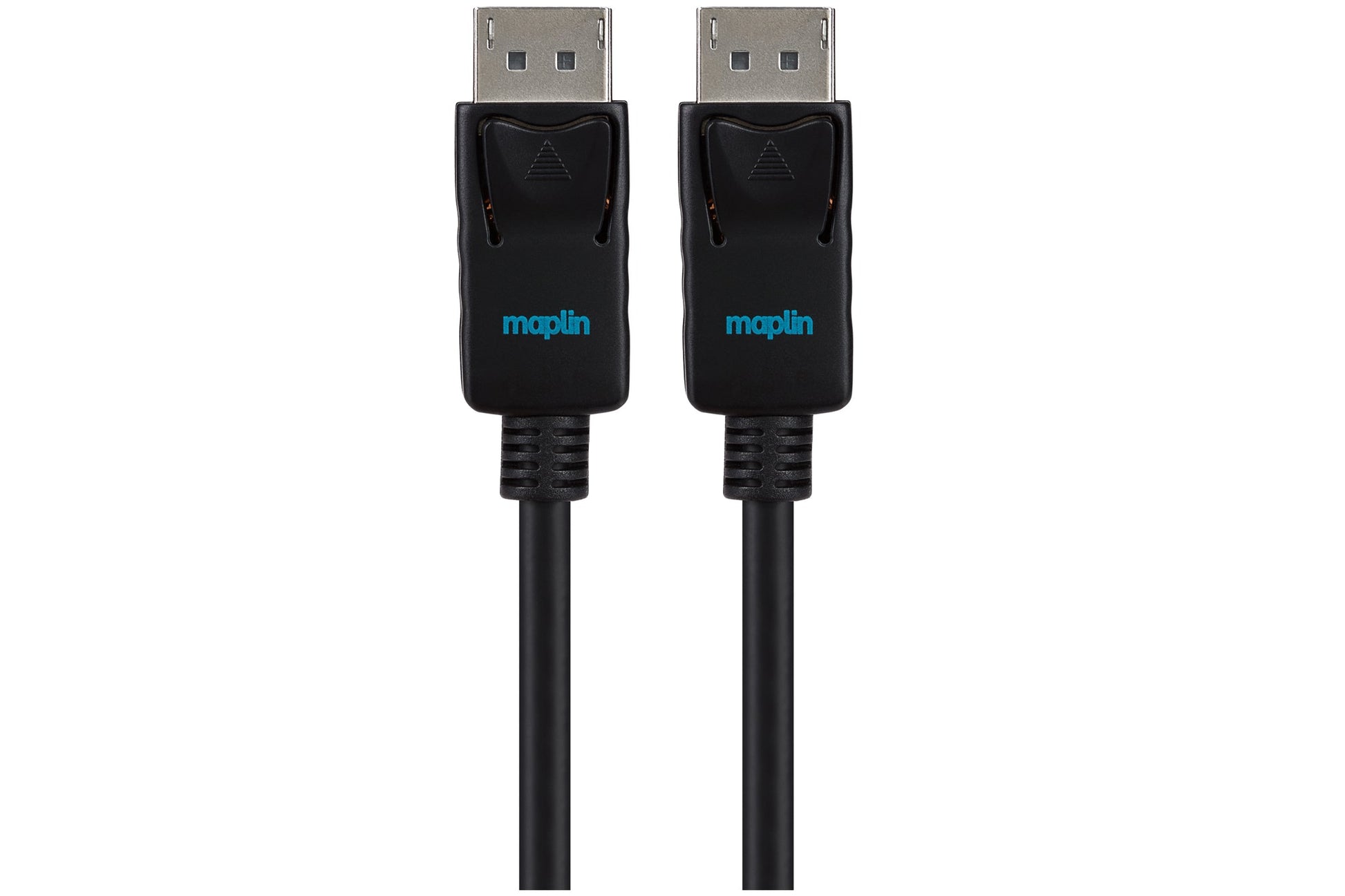 Maplin Premium 4K Ultra HD DisplayPort to DisplayPort Cable - Black - maplin.co.uk