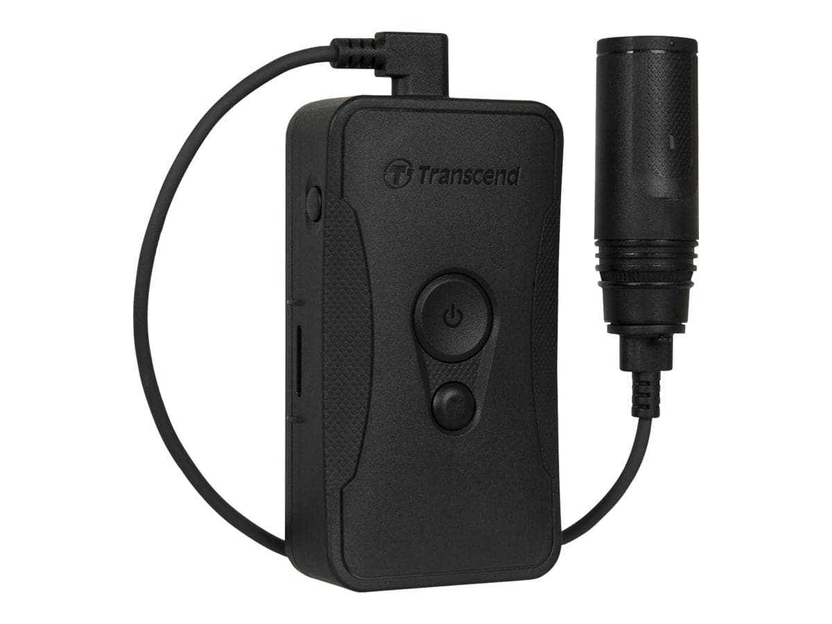 Transcend DrivePro 60 Body Camera with Separate Camera - 64GB, Black