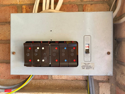 plug-in solar and old fuse boards