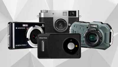 Assorted compact digital cameras