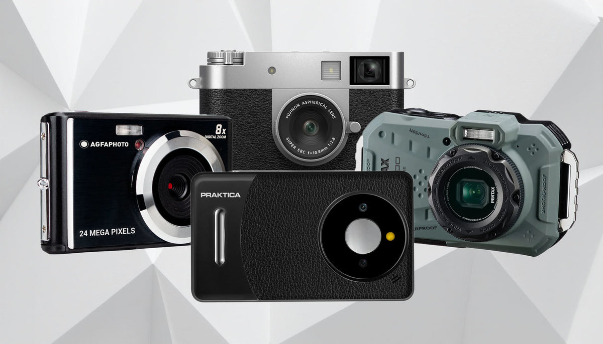 Assorted compact digital cameras