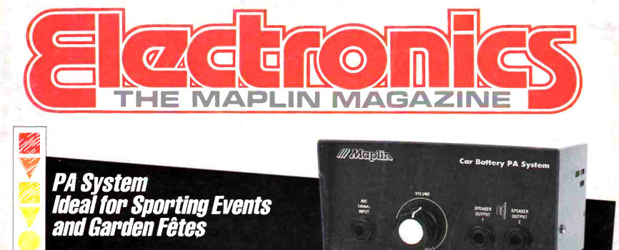 Electronics: The Maplin Magazine (December 1986 - February 1987)