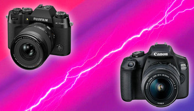 Mirrorless vs DSLR cameras