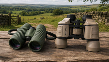 Roof prism and porro prism binoculars