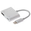 Maplin Lightning to USB-A / Lightning Charging Port Adapter - maplin.co.uk