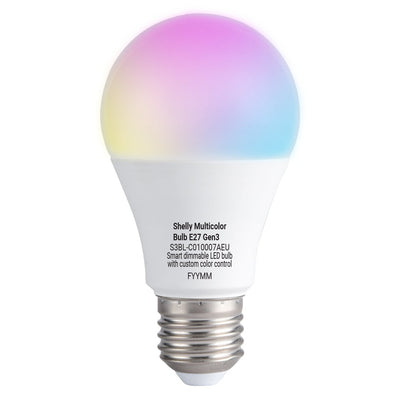 Shelly Duo E27 Gen3 RGBW WiFi & Bluetooth Smart Bulb