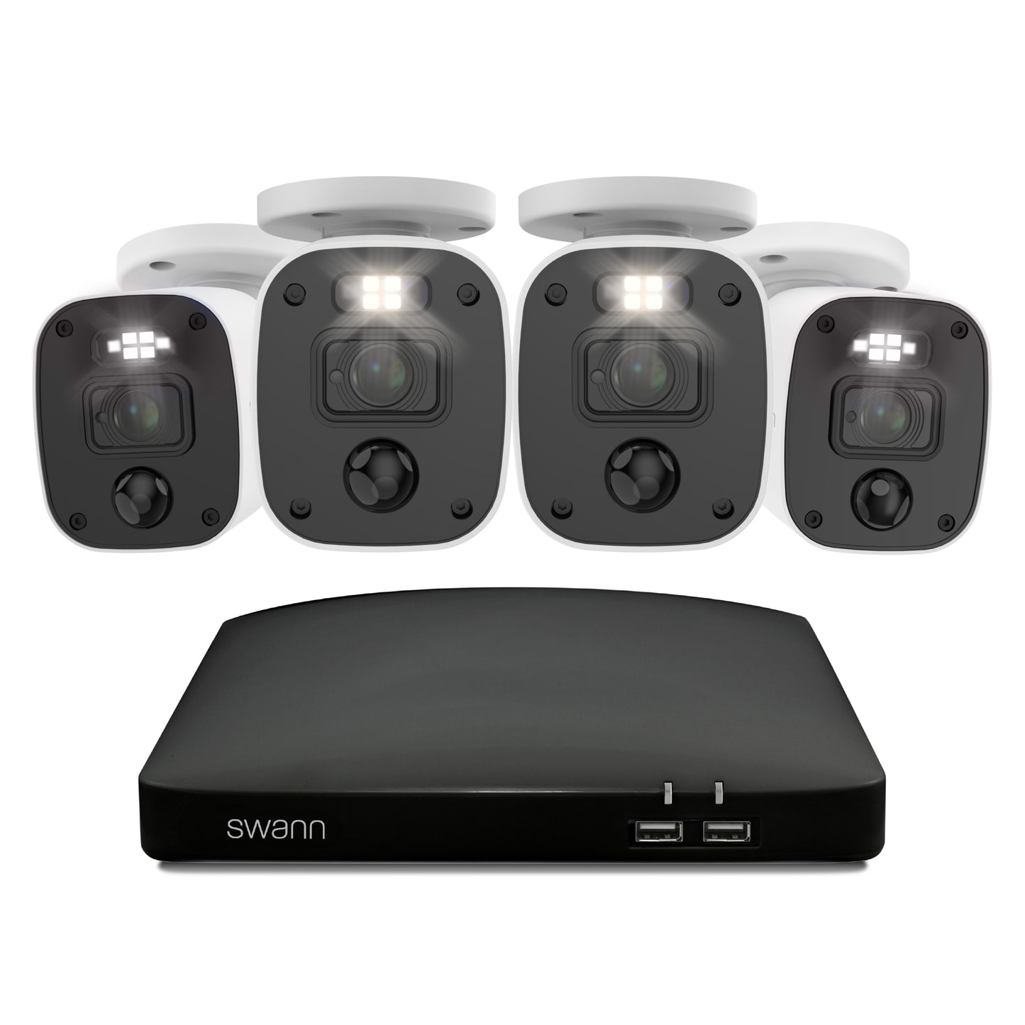 Swann 4K 1TB 8-Channel Wired DVR CCTV Kit with 4 Bullet Cameras