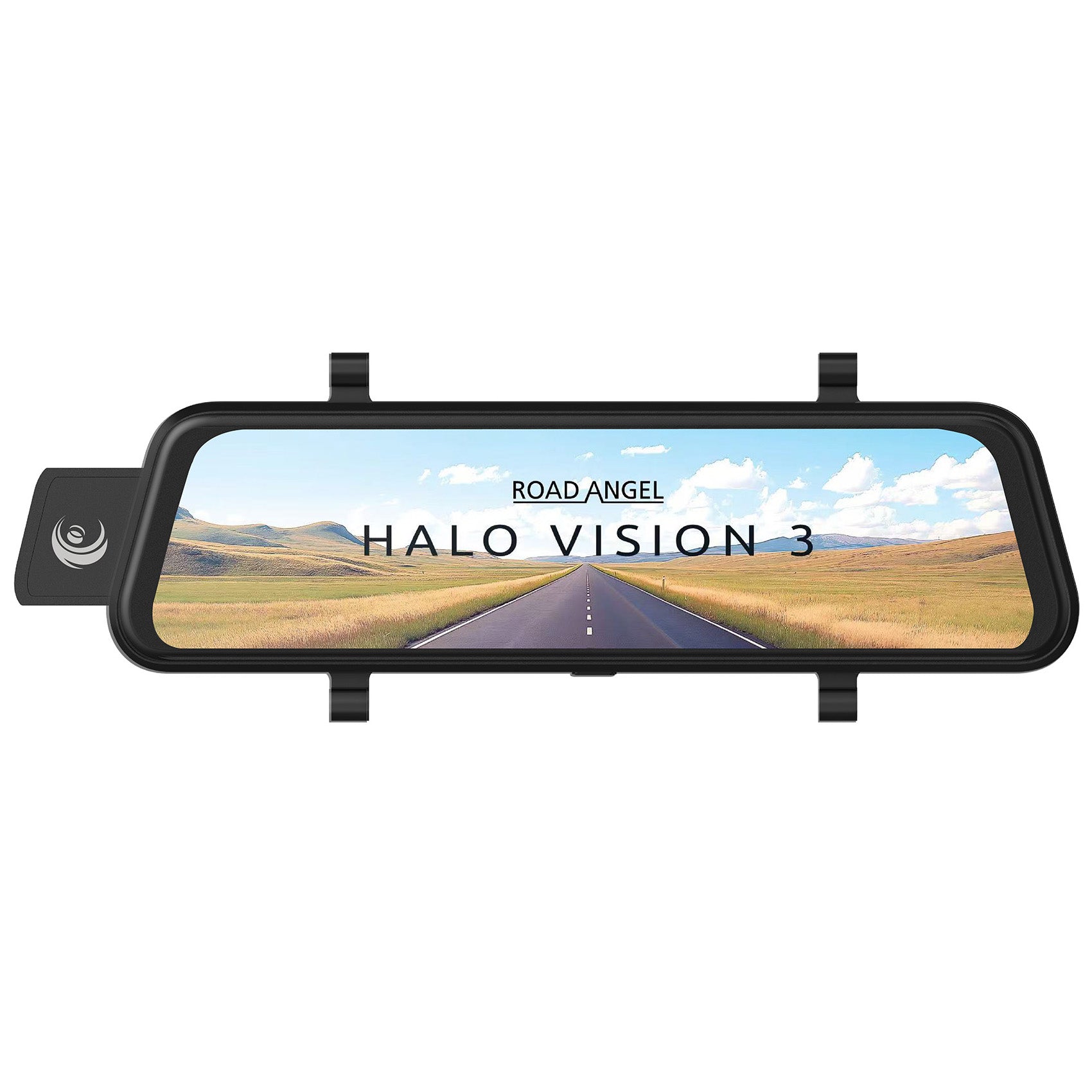 Road Angel Halo Vision 3 Rear View Mirror 4K Dual Dashcam