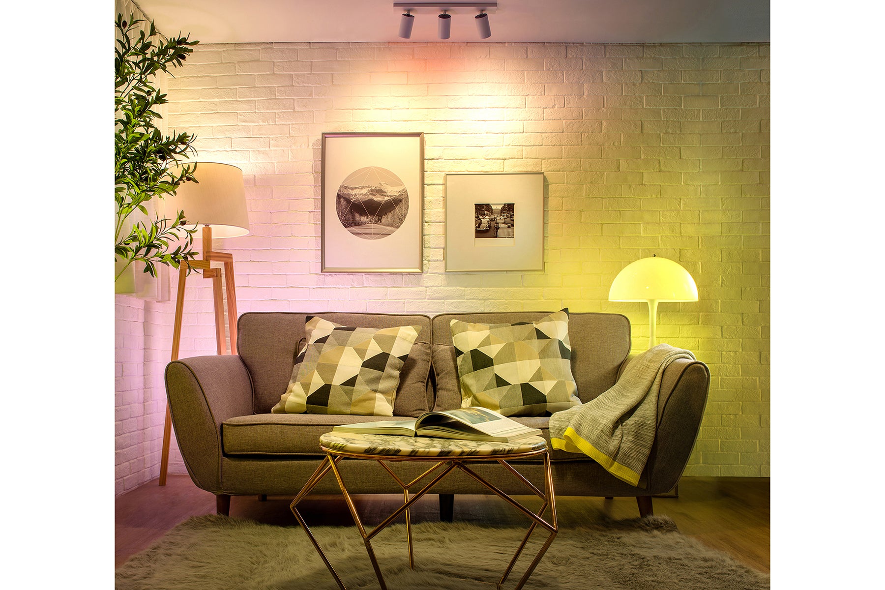 4lite WiZ Connected A60 Warm White WiFi LED Smart Bulb - B22 Bayonet Cap