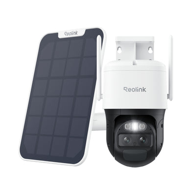 Reolink Trackmix Series 4K PTZ Battery 4G LTE Outdoor Security Camera with Solar Panel