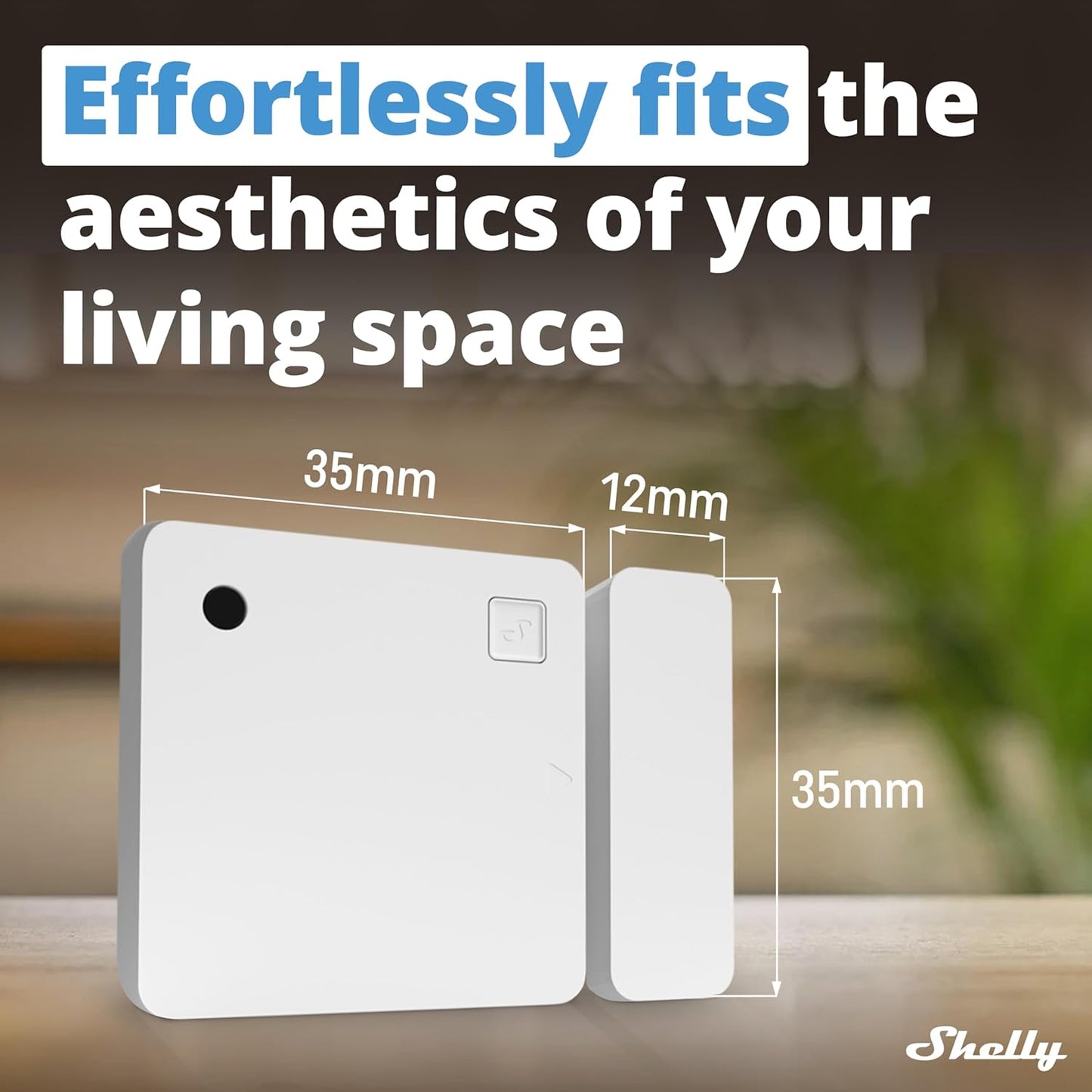 Shelly BLU Bluetooth-Operated Door/Window Sensor