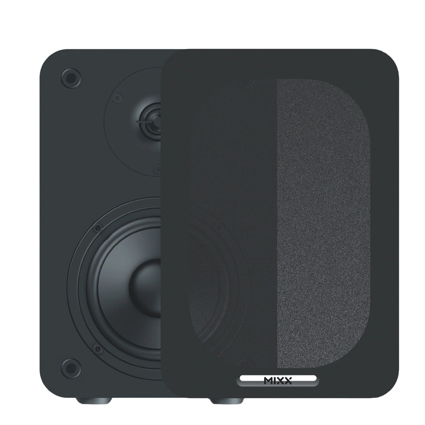 Mixx Analog System 5 Stereo Vinyl Record Deck with Wireless Speakers