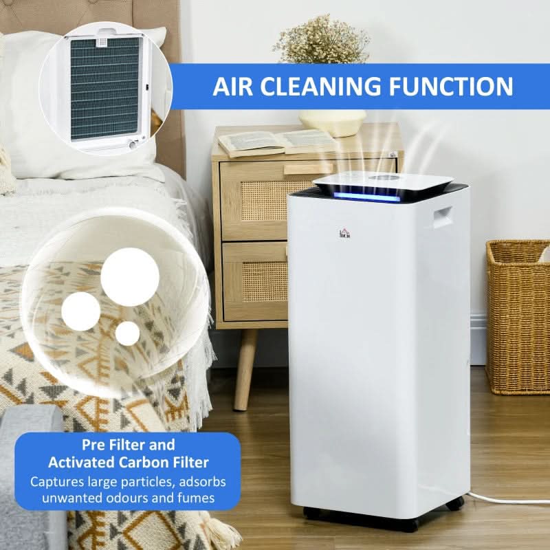 Maplin Plus 16L/Day 3500ml Portable Dehumidifier with Air Purifier