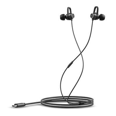 Mixx SoundPort USB-C Wired Earphones Black