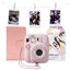Fujifilm Instax Mini 13 Instant Camera with Album, LED String Lights & 10 Shot Macaron Pack - Candy Pink