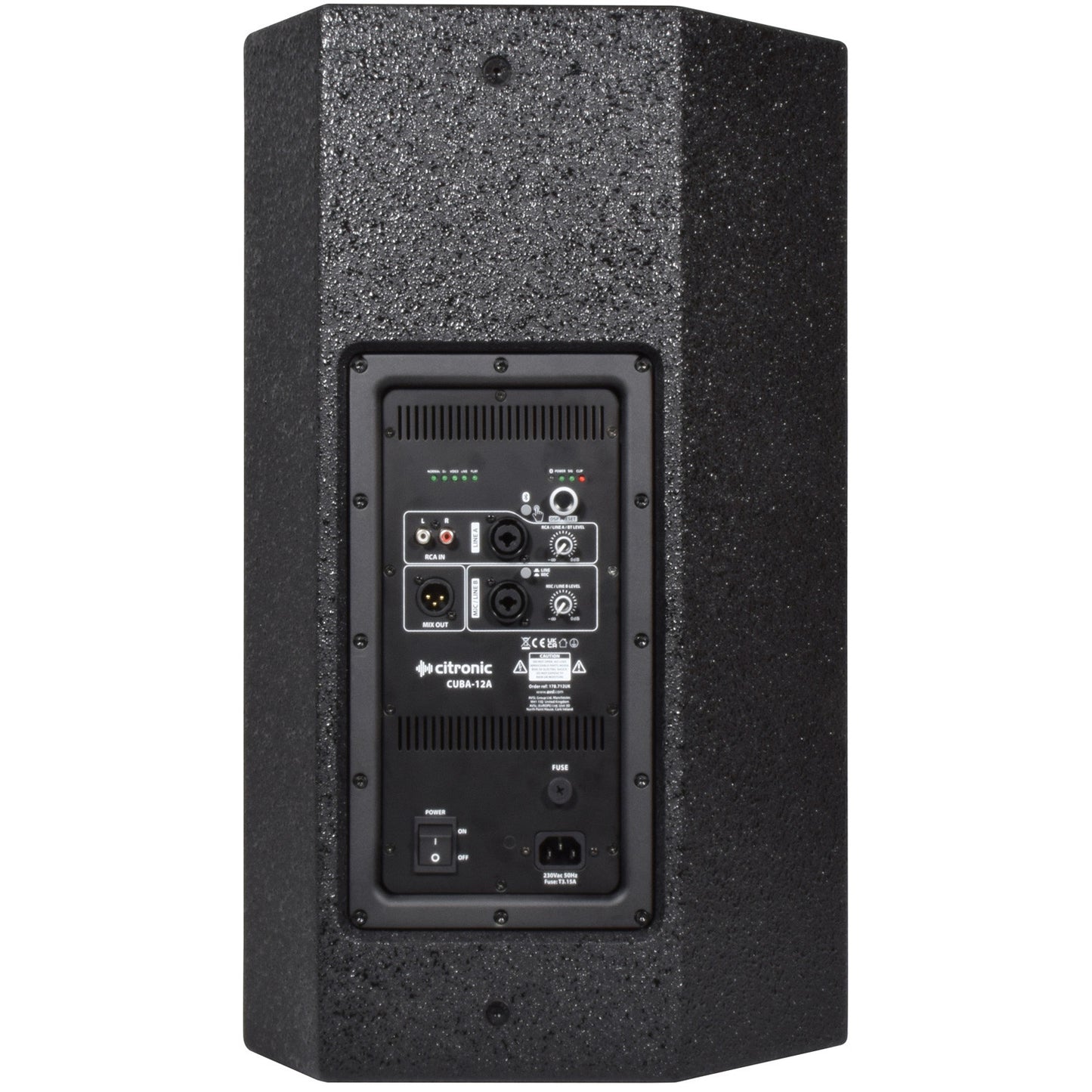 Citronic CUBA Active Full-Range PA Cabinet with DSP & Bluetooth