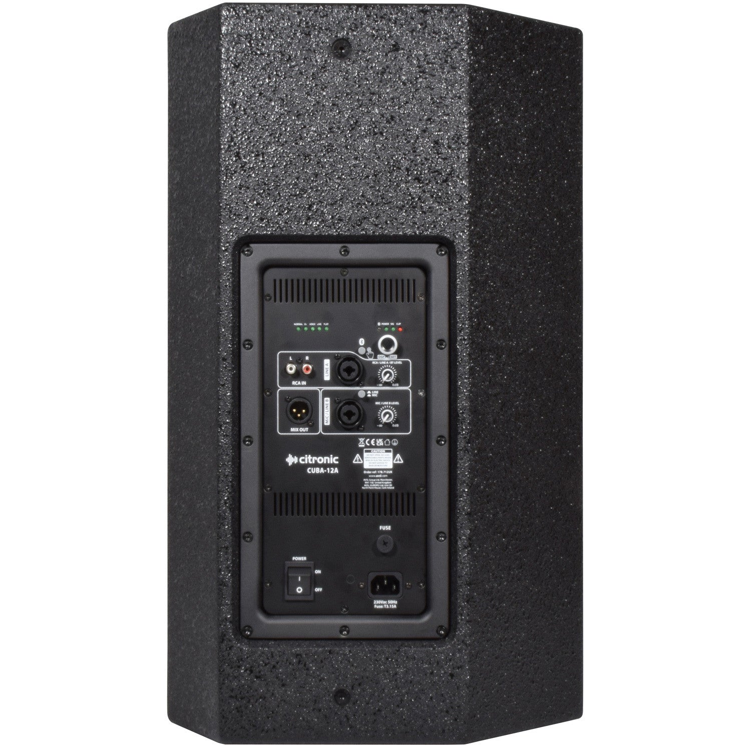 Citronic CUBA Active Full-Range PA Cabinet with DSP & Bluetooth
