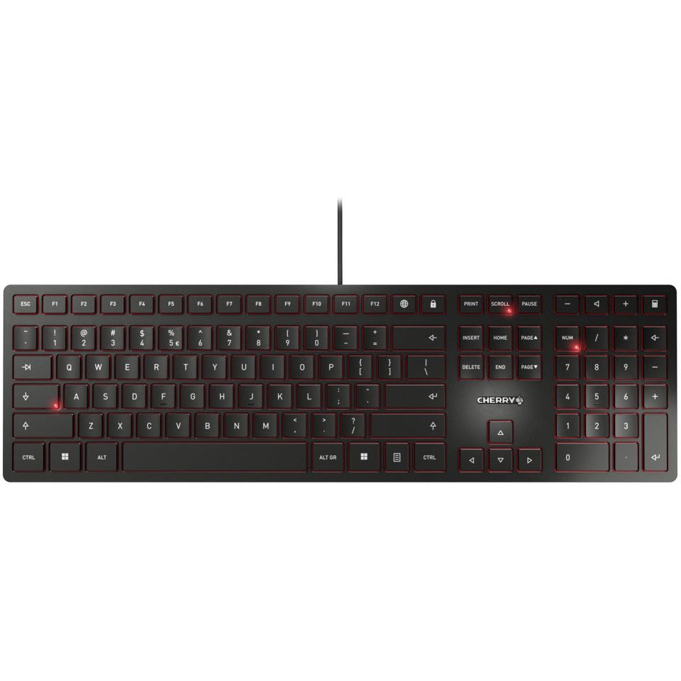 Cherry KC 6000 Slim Wired Keyboard Black