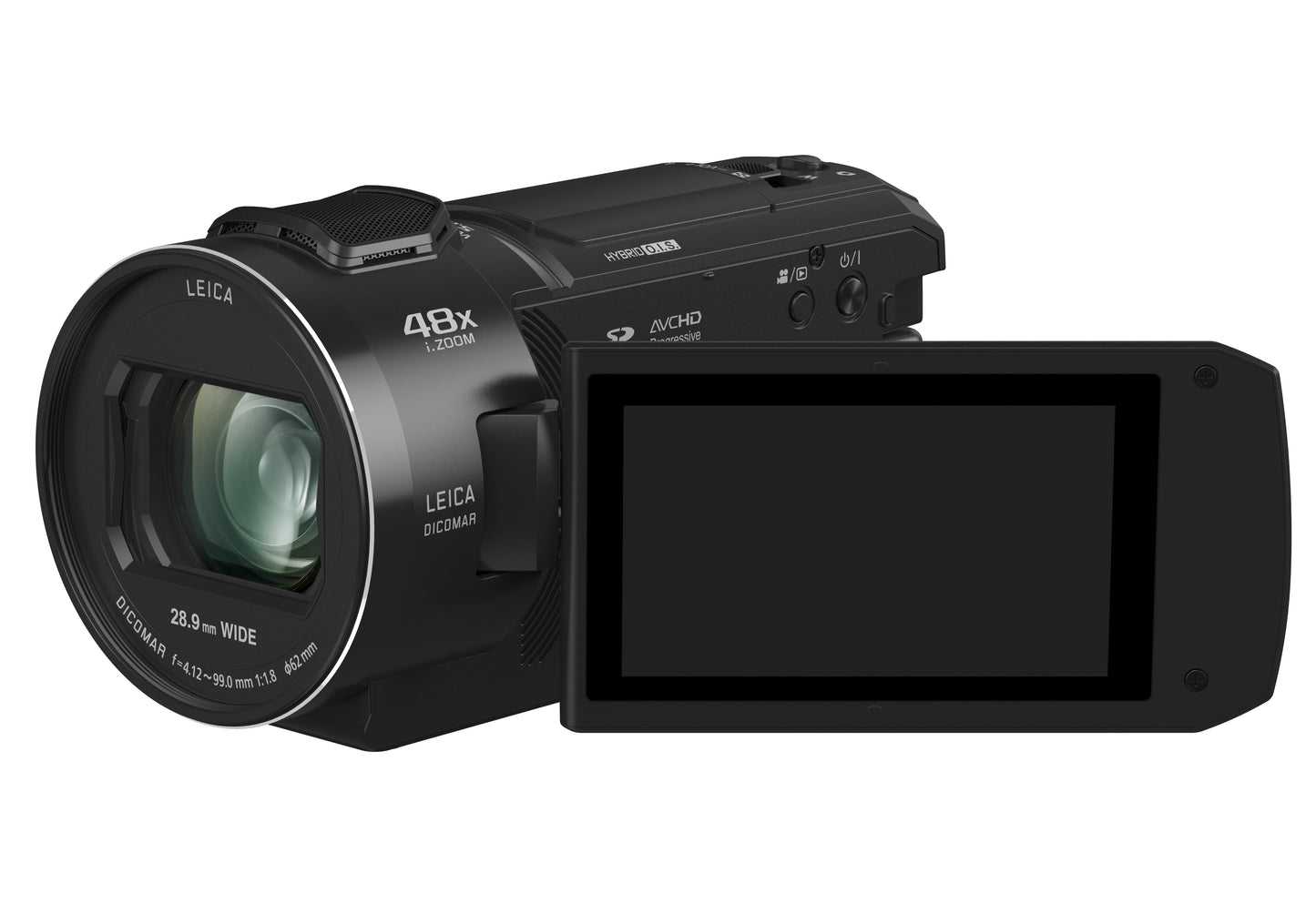 Panasonic HC-V800 Full HD Camcorder with 24x Optical Zoom, 3" LCD, WiFi & SD/SDHC/SDXC Compatibility - Black