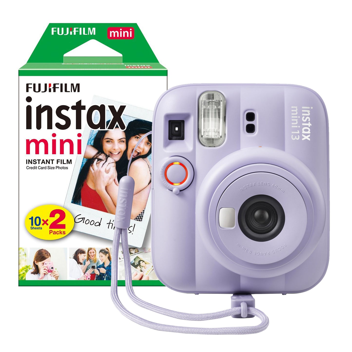Fujifilm Instax Mini 13 Instant Camera - Dreamy Purple Camera + 20 Shot Pack