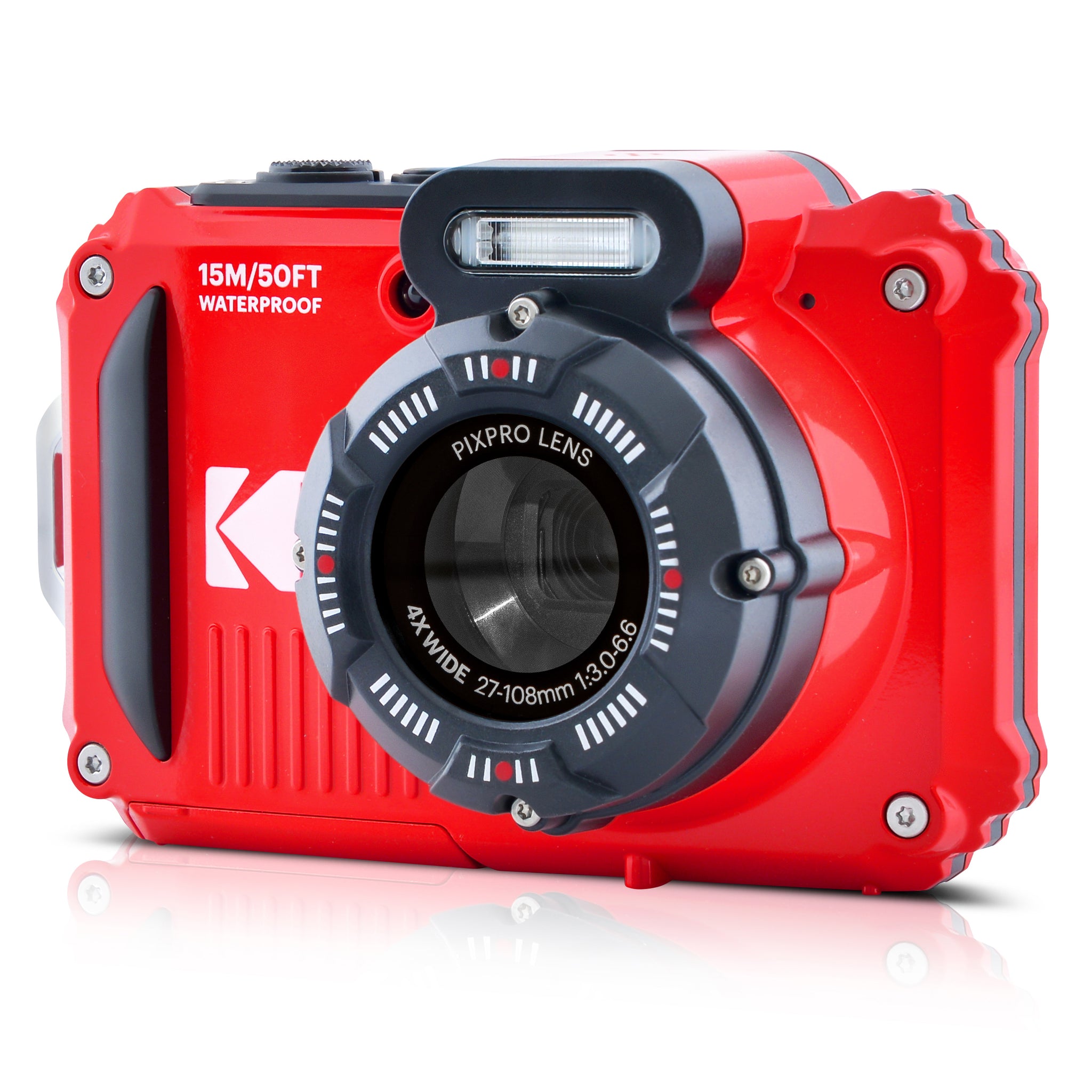 Kodak PIXPRO WPZ2 16MP 4x Zoom Tough Compact Camera Camera Only