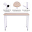 ProperAV Extra MDF Computer Desk with Metal Frame
