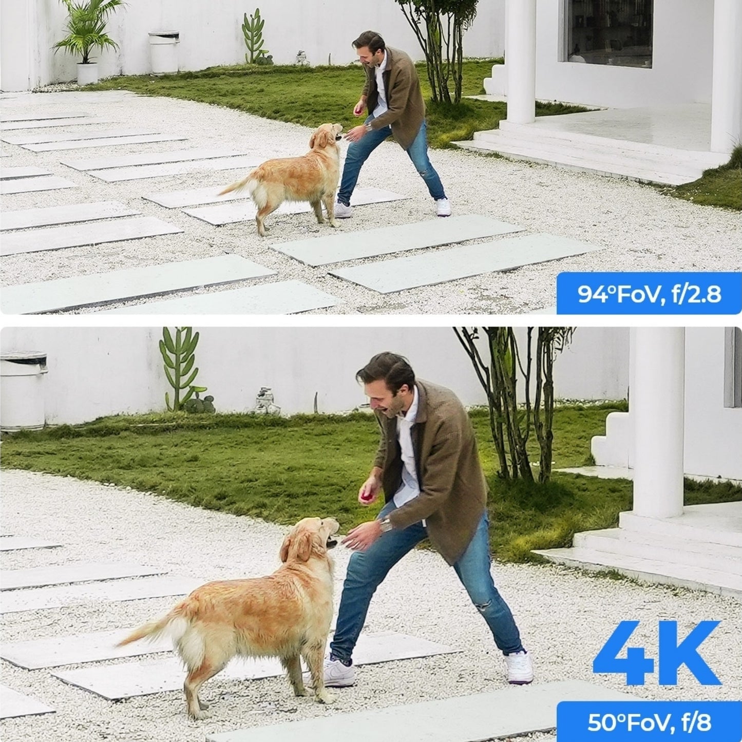 Reolink 4K 8MP Outdoor PTZ Auto-Tracking E1 Series PoE Security Camera