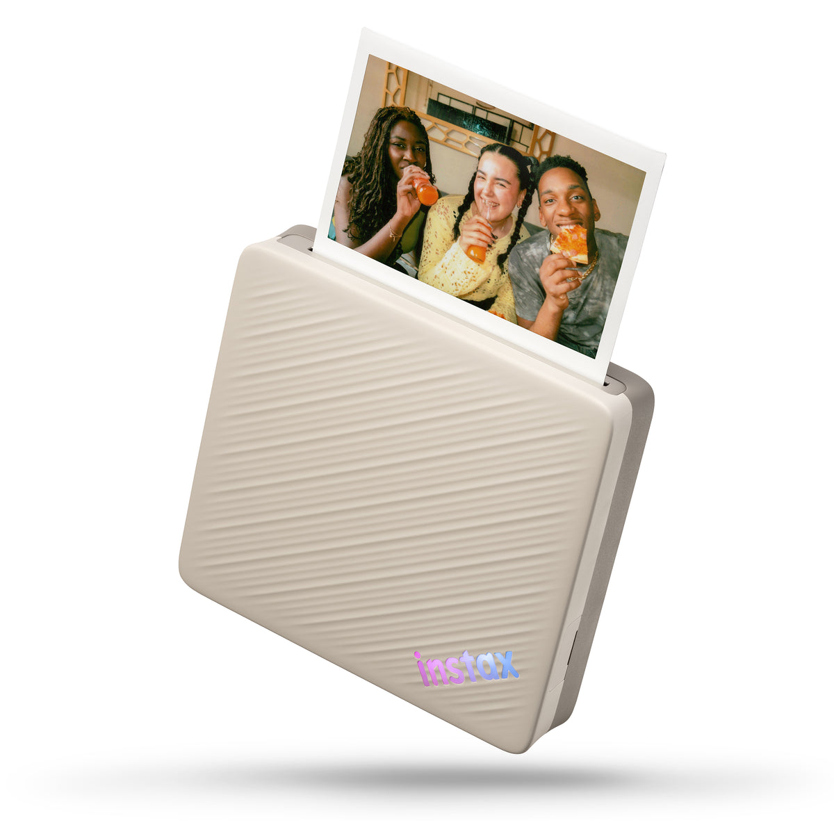 Fujifilm Instax Link Wide 2 Wireless Smartphone Photo Printer - Beige Printer Only