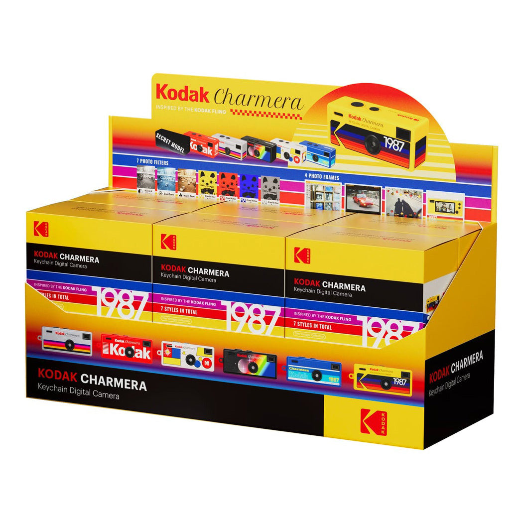Kodak Charmera Keychain Surprise Design Digital Camera Pack of 6