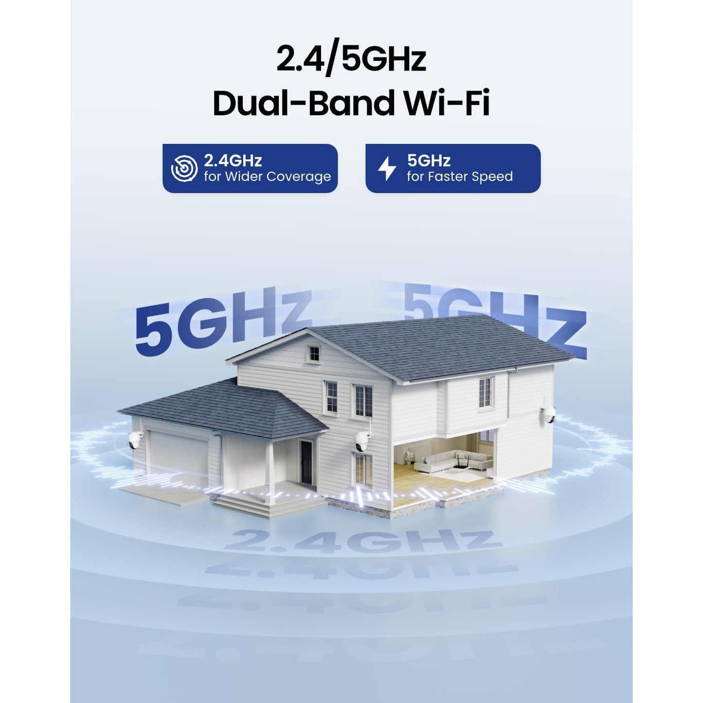 Reolink Argus PT Wireless Security Camera with Solar Panel