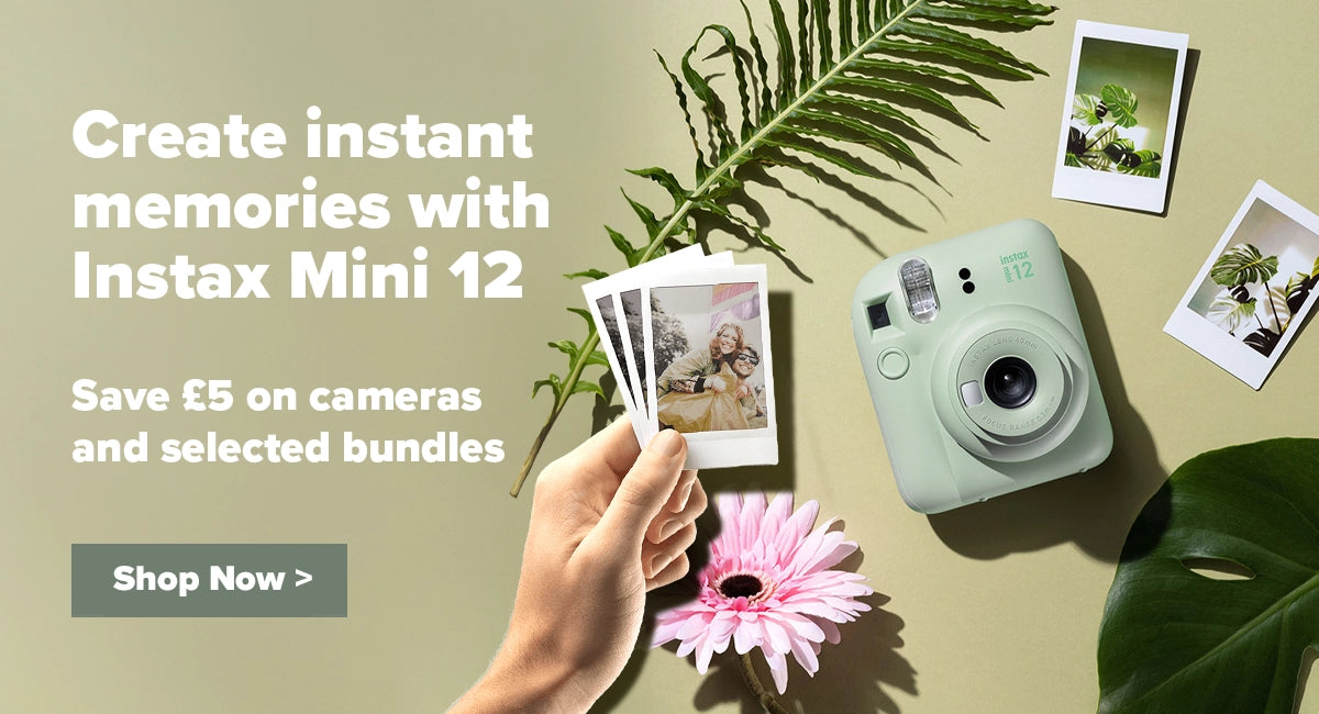 Save £5 on Instax Mini 12 with Maplin