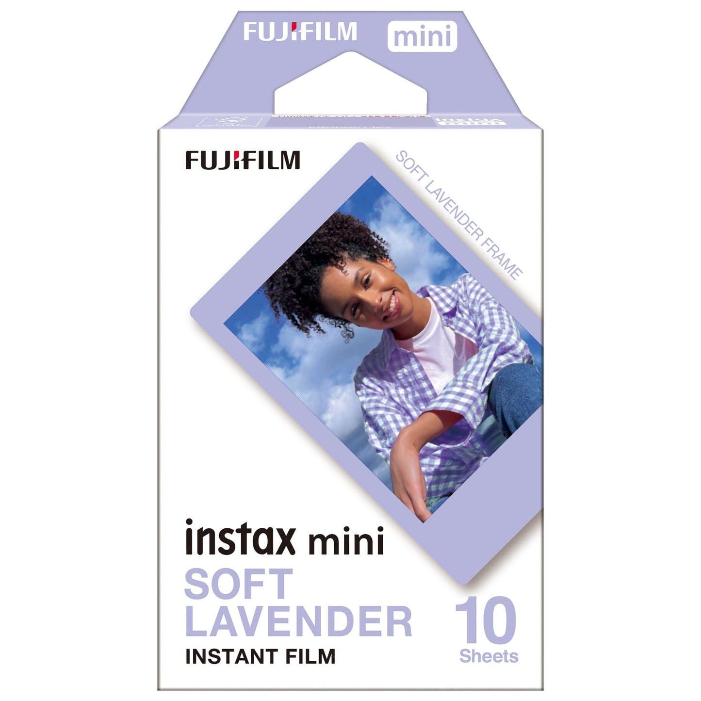 Fujifilm Instax Mini Soft Lavender Photo Film - maplin.co.uk