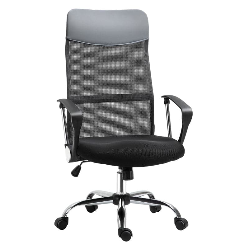 ProperAV Extra Ergonomic Mesh Tilting Height Adjustable Office Chair - maplin.co.uk