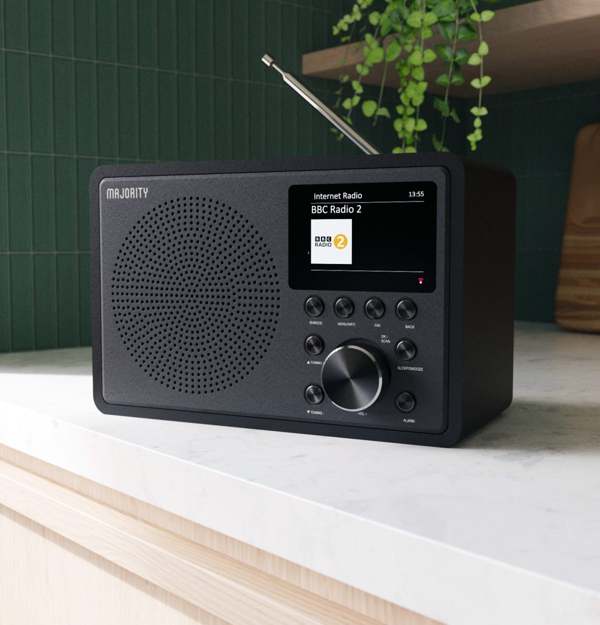 Majority Touro Bluetooth Internet & DAB+ Radio