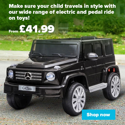 Kids ride on electric toy cars at Maplin