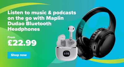 Maplin Dudao Bluetooth in-ear over-ear headphones