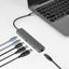 Maplin USB-C Multiport Hub 2x USB-A 3.0 / HDMI / 2x USB-C 100W / Gigabit RJ45