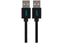 Maplin USB-A 2.0 to USB-A 2.0 Cable - Black - maplin.co.uk