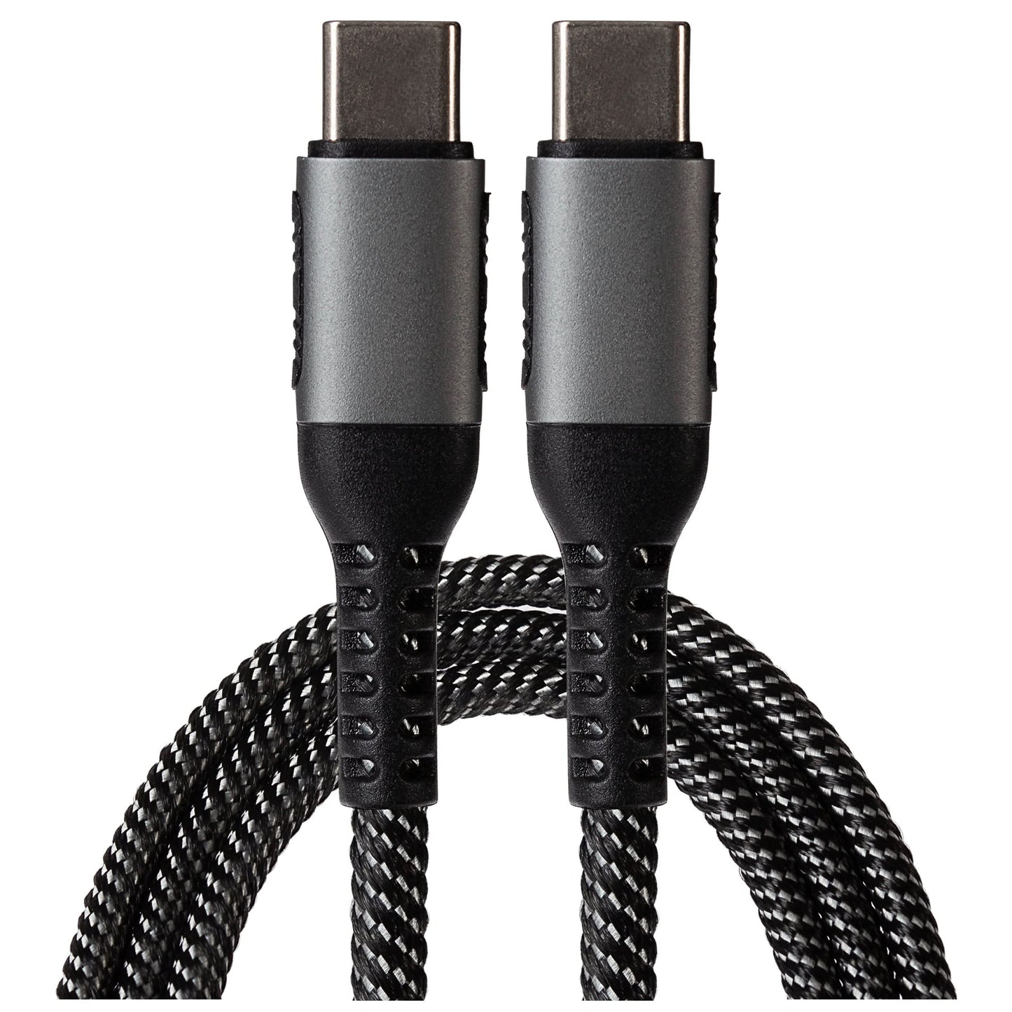 PRAKTICA USBC to USBC Braided Camera Charging Cable Black Cables