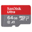 SanDisk Ultra 64GB UHS-I Class 10 MicroSDXC Card