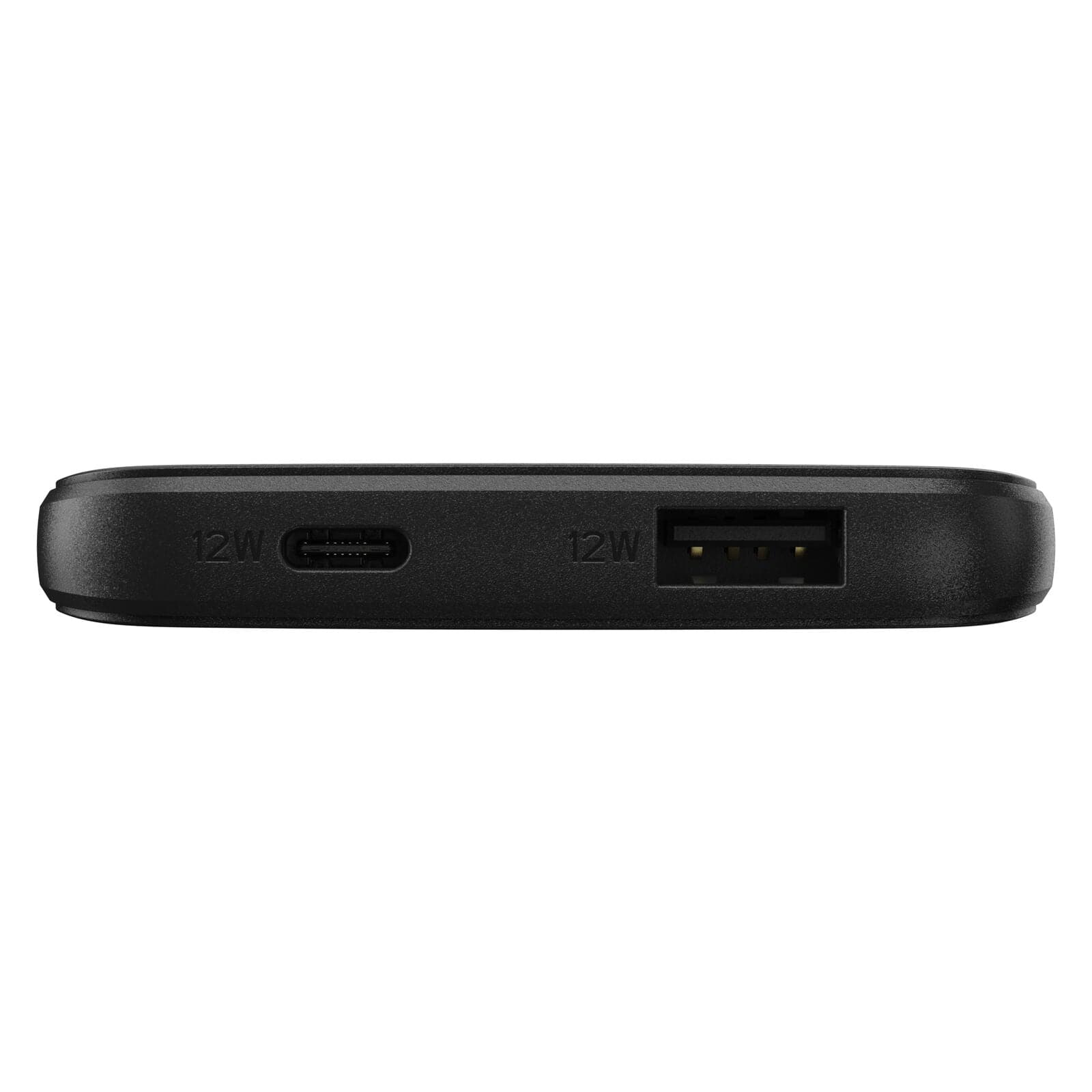 OtterBox 5000mAh USB-A / USB-C 12W Power Bank - Black - maplin.co.uk