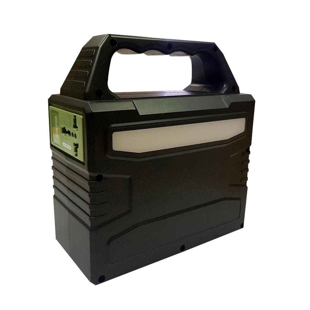 PPT Powerpack 100+ Portable Power Station with 30W 12V Semi Flexible Solar Panel