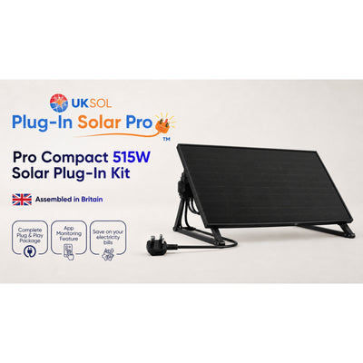 UKSOL Plug-In Solar Pro Compact 515W Hybrid Mount Kit