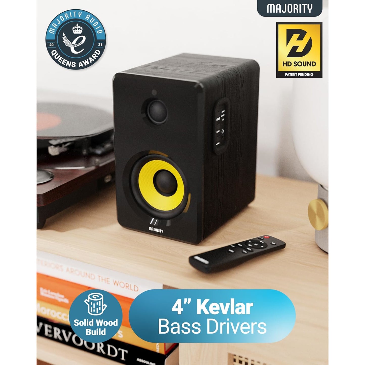 Majority D40X Bookshelf Speakers