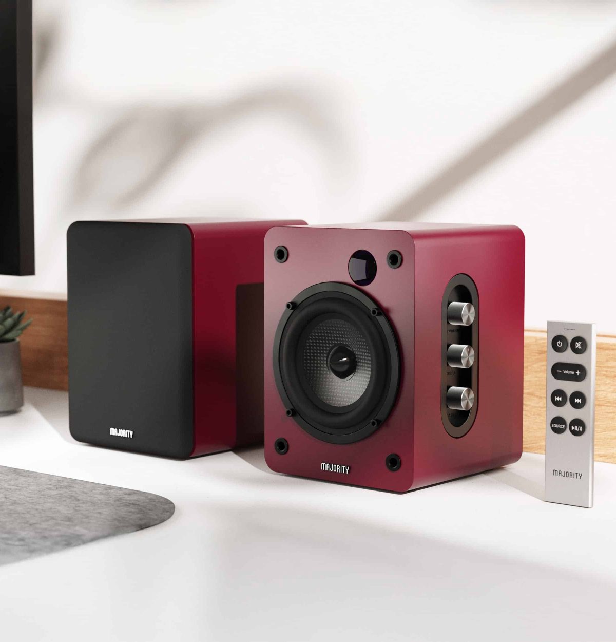 Majority D50X Bluetooth Bookshelf Speakers