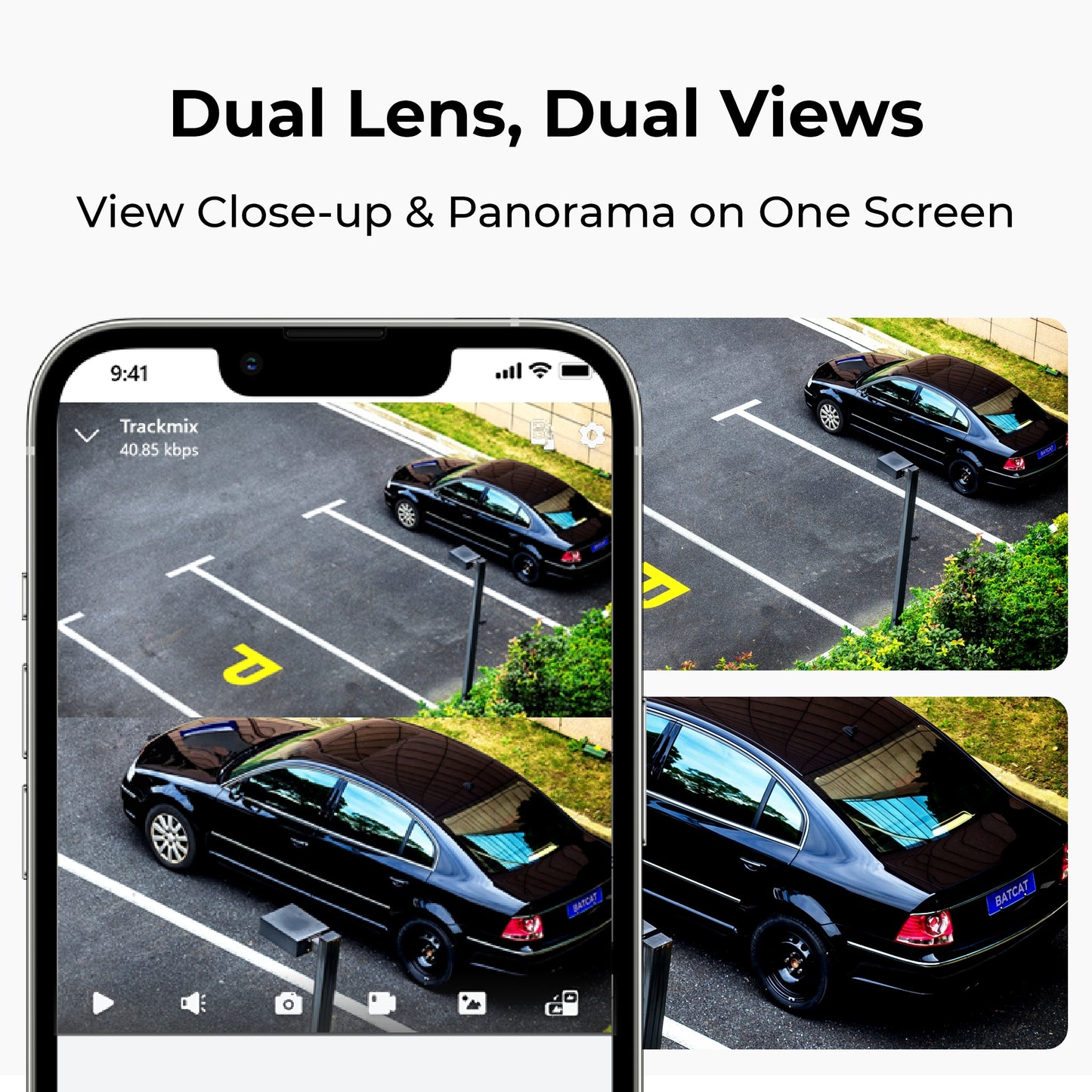 Reolink Trackmix 4K 8MP Dual-View PoE Security Cam