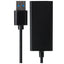 Nikkai USB-A to Ethernet RJ45 V3.0 Gigabit Network LAN Adapter - Black - maplin.co.uk