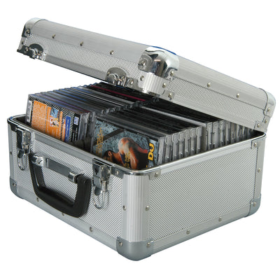 Citronic Aluminium CD Flight Case 40 CDs