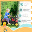 HOMCOM Kids Pedal Go Kart Ride On Toy Excavator Tractor with Moving Bucket & Removable Digger for 3 - 6 Years - maplin.co.uk